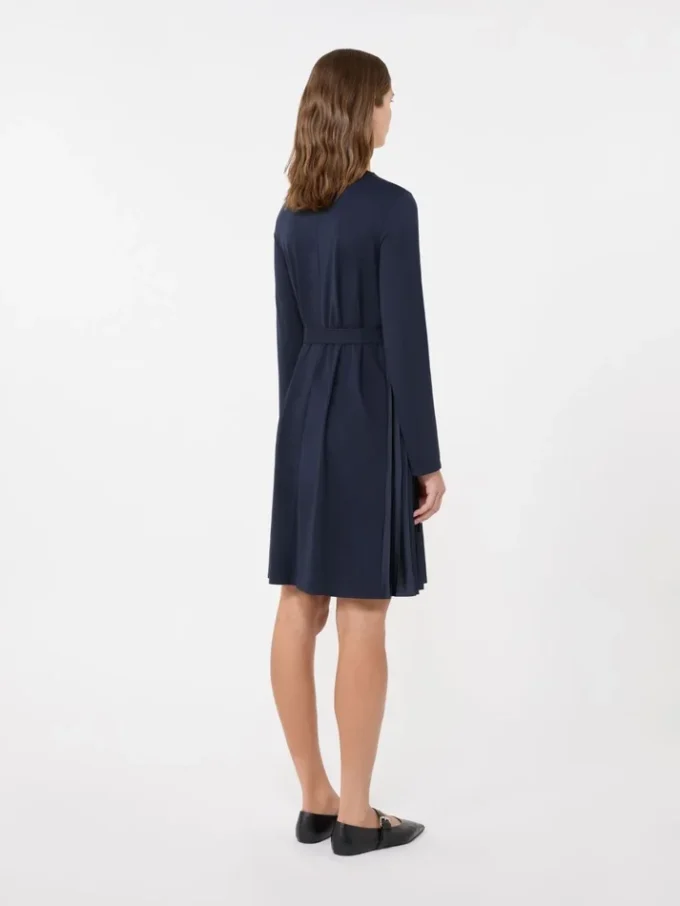 Robe en jersey Milano-knit, bleu marine Robe en jersey Milano-knit, bleu marine