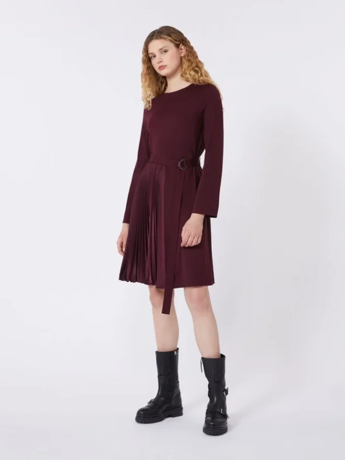 Robe en jersey Milano-knit, bordeaux Robe en jersey Milano-knit, bordeaux