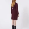Robe en jersey Milano-knit, bordeaux Robe en jersey Milano-knit, bordeaux