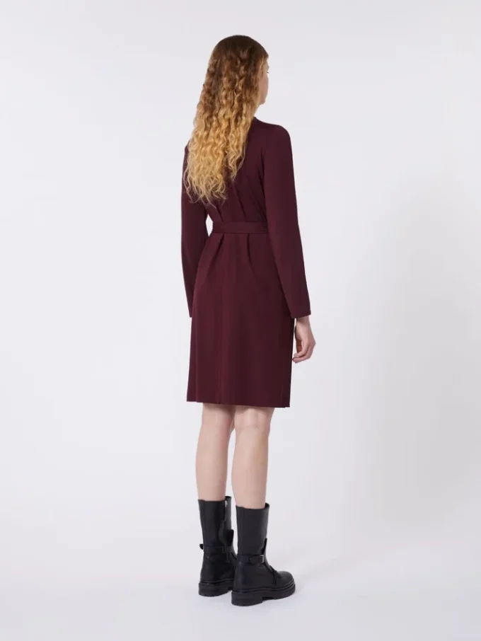 Robe en jersey Milano-knit, bordeaux Robe en jersey Milano-knit, bordeaux