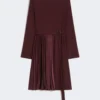 Robe en jersey Milano-knit, bordeaux Robe en jersey Milano-knit, bordeaux