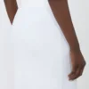 Robe fourreau en fil de viscose stretch, blanc optique Robe fourreau en fil de viscose stretch, blanc optique