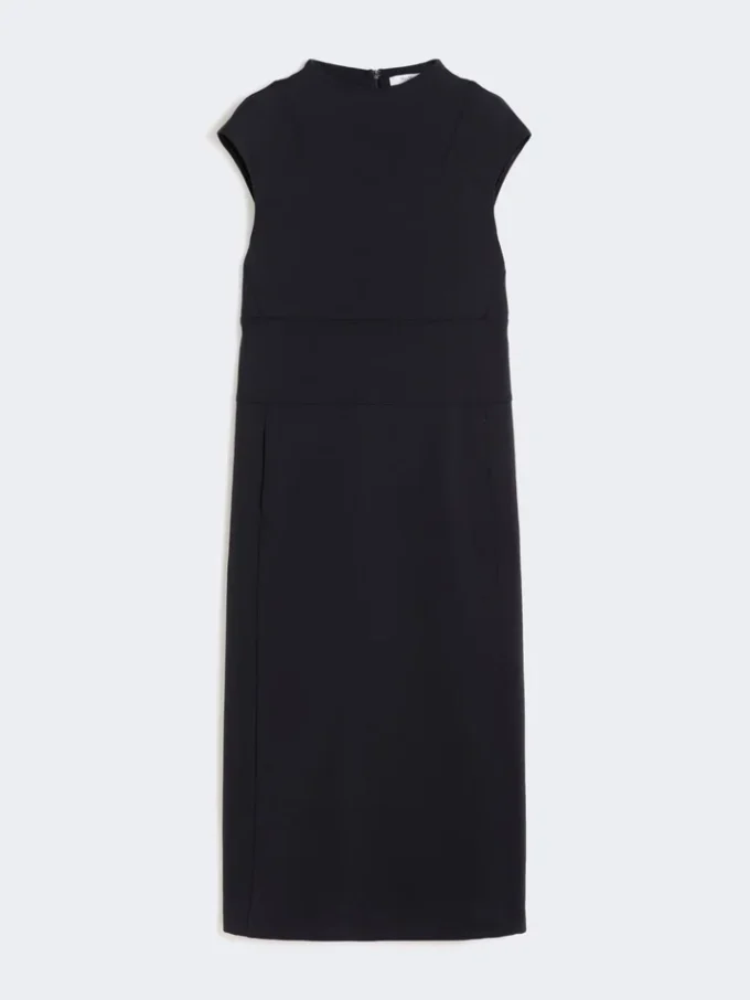 Robe fourreau en jersey scuba, bleu outremer Robe fourreau en jersey scuba, bleu outremer