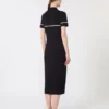 Robe fourreau en viscose stretch, bleu marine Robe fourreau en viscose stretch, bleu marine
