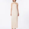 Robe légère en satin, beige-rose Robe légère en satin, beige-rose