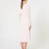 Robe évasée en cady, rose Robe évasée en cady, rose