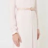 Robe évasée en cady, rose Robe évasée en cady, rose
