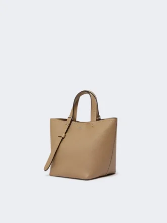 Sac Archetipo en cuir extra-petit, couleur boue