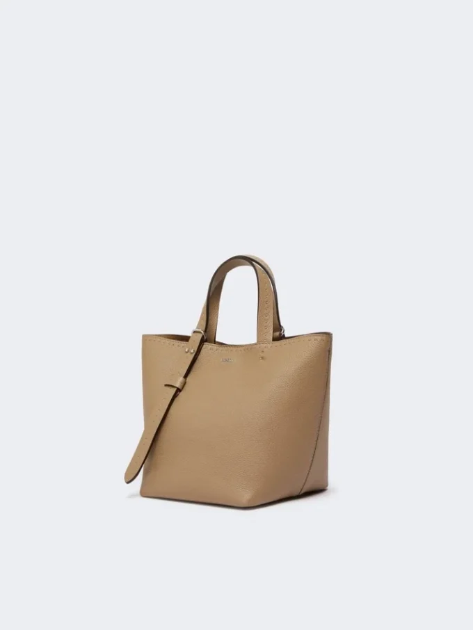 Sac Archetipo en cuir extra-petit, couleur boue Sac Archetipo en cuir extra-petit, couleur boue