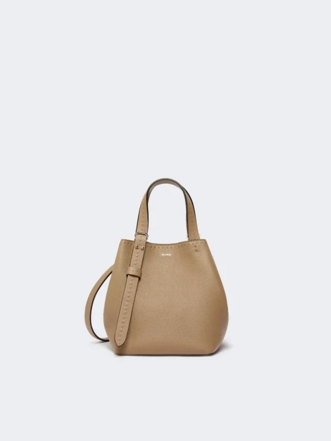 Sac Archetipo en cuir extra-petit, couleur boue Sac Archetipo en cuir extra-petit, couleur boue