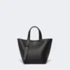Sac Archetipo en cuir extra-petit, noir