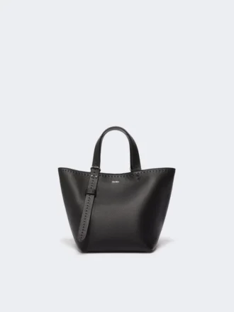 Sac Archetipo en cuir extra-petit, noir