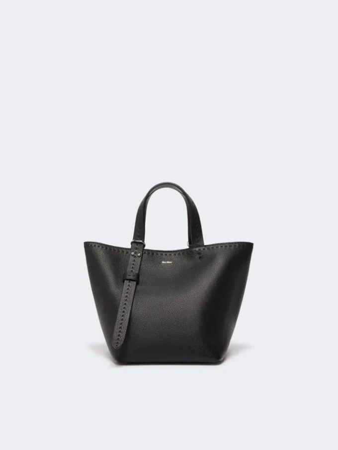 Sac Archetipo en cuir extra-petit, noir