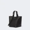 Sac Archetipo en cuir extra-petit, noir