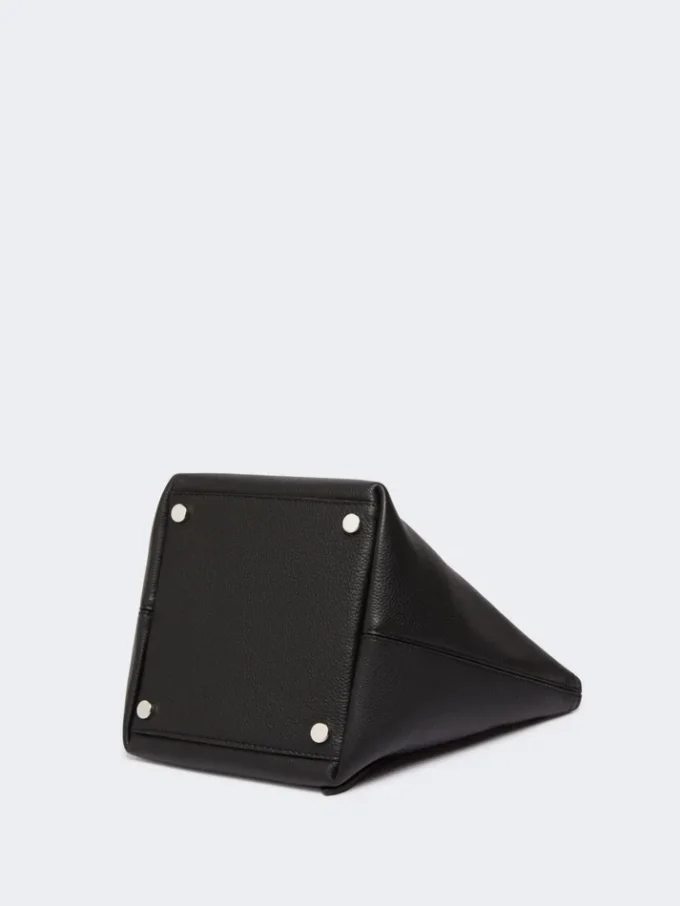 Sac Archetipo en cuir extra-petit, noir