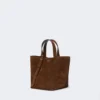 Sac Archetipo extra-petit en cuir refendu, marron foncé Sac Archetipo extra-petit en cuir refendu, marron foncé