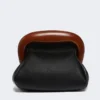 Sac Bouba en cuir, taille moyenne, noir Sac Bouba en cuir, taille moyenne, noir