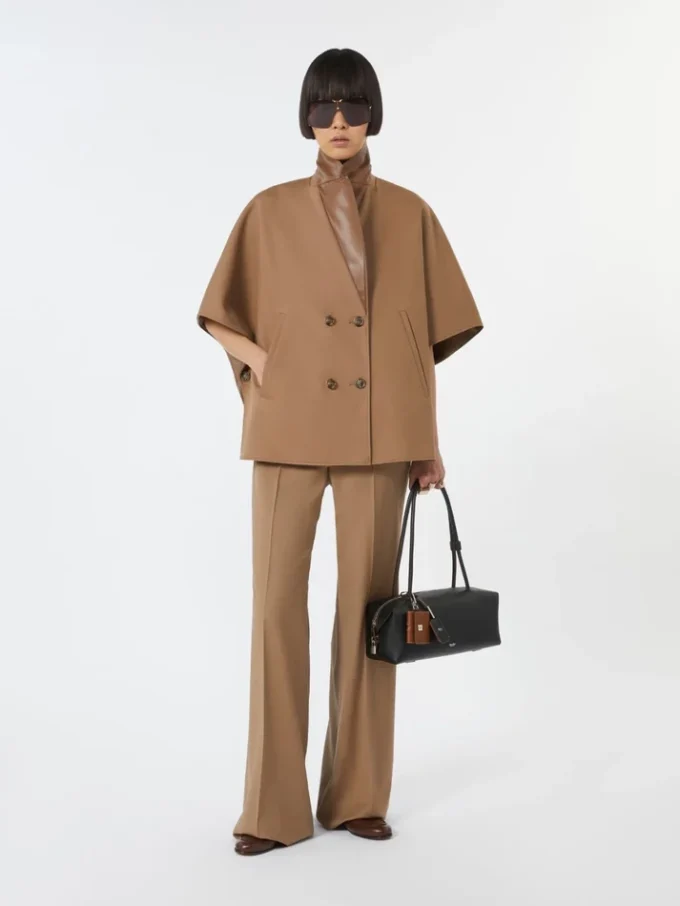 Sac bowler en cuir naturel, noir Sac bowler en cuir naturel, noir