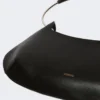 Sac Caju en cuir de taille moyenne, noir