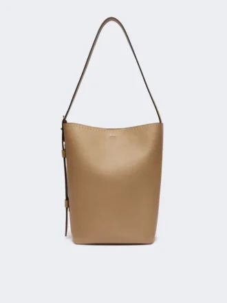 – sac en cuir Archetipo de taille moyenne, couleur boue