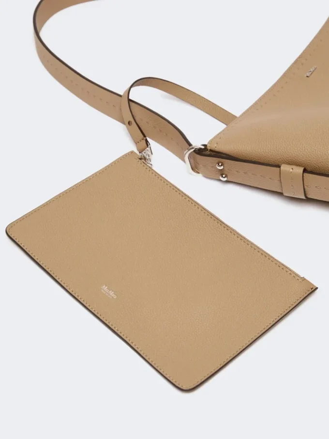 – sac en cuir Archetipo de taille moyenne, couleur boue – sac en cuir Archetipo de taille moyenne, couleur boue