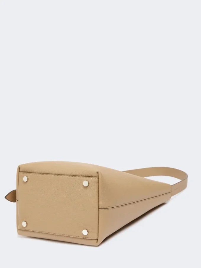 – sac en cuir Archetipo de taille moyenne, couleur boue – sac en cuir Archetipo de taille moyenne, couleur boue