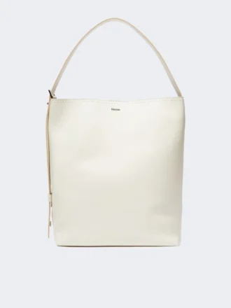 – sac en cuir Archetipo moyen, blanc