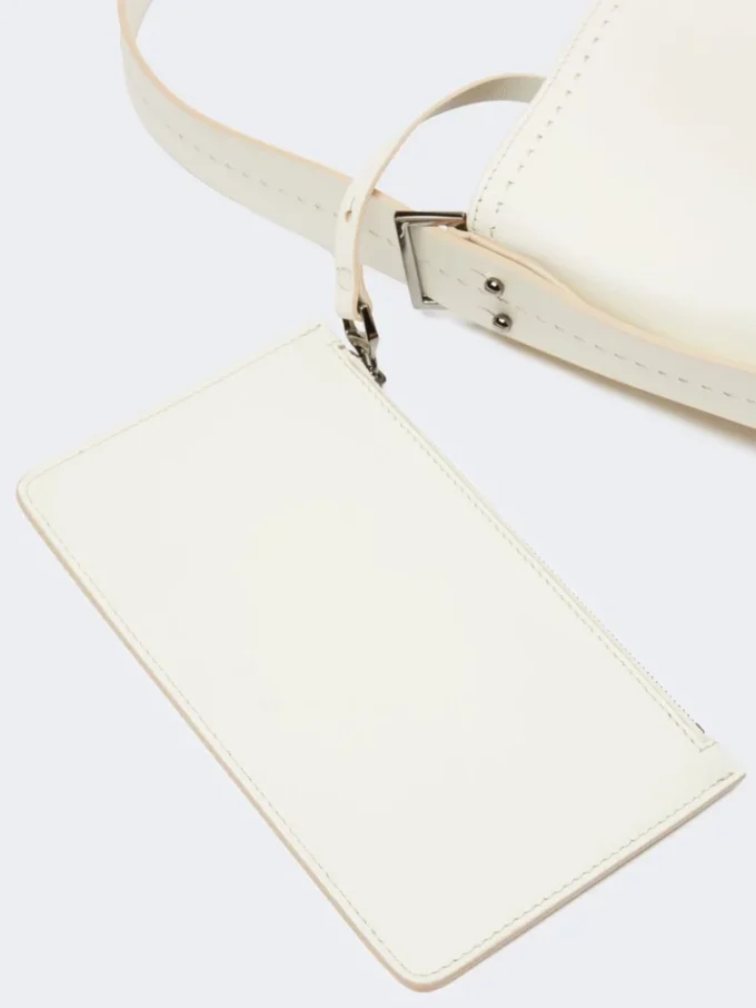 – sac en cuir Archetipo moyen, blanc – sac en cuir Archetipo moyen, blanc