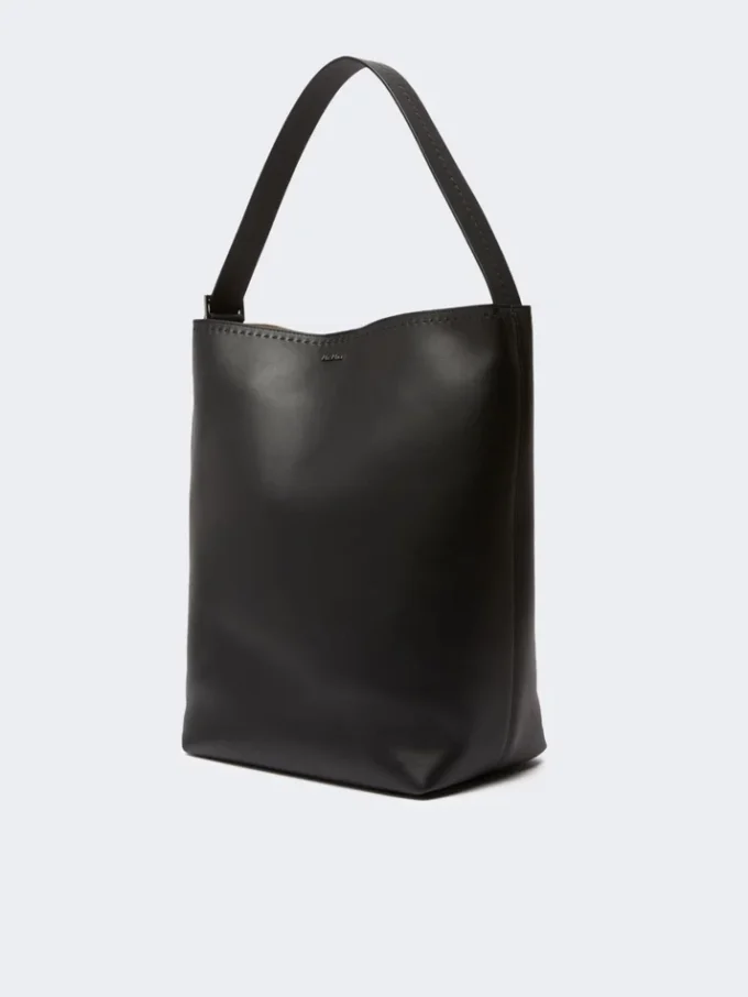 – Sac en cuir Archetipo moyen, noir – Sac en cuir Archetipo moyen, noir