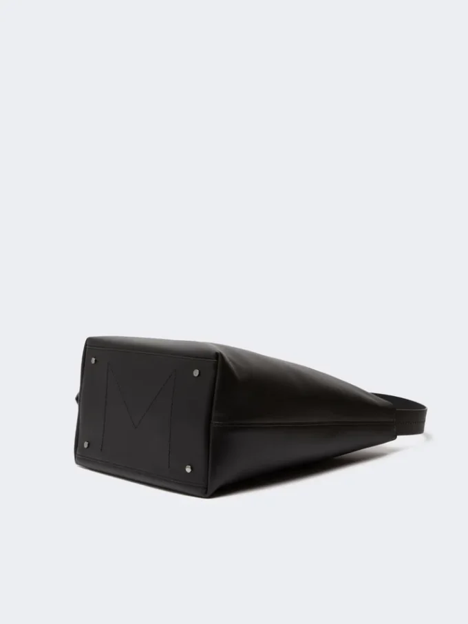 – Sac en cuir Archetipo moyen, noir – Sac en cuir Archetipo moyen, noir