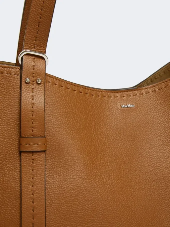 Sac à main Archetipo en cuir, brun ambré Sac à main Archetipo en cuir, brun ambré