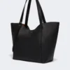 Sac à main Archetipo en cuir, noir