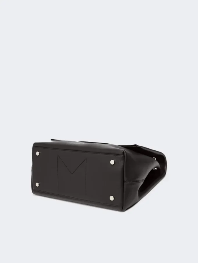 Sac à main en cuir Archetipo, noir Sac à main en cuir Archetipo, noir