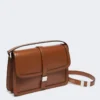 Sac à main en cuir naturel, couleur tabac Sac à main en cuir naturel, couleur tabac