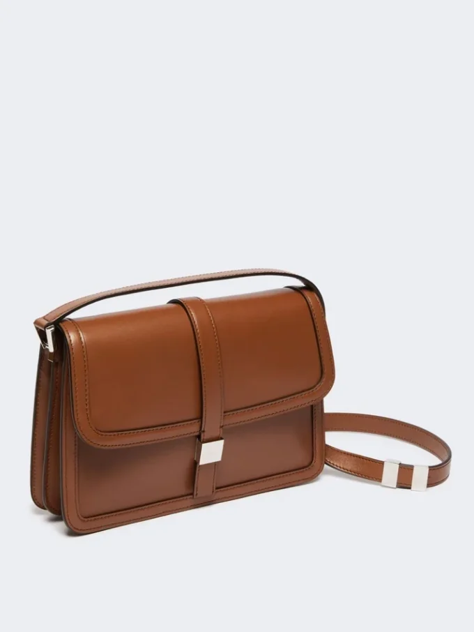 Sac à main en cuir naturel, couleur tabac Sac à main en cuir naturel, couleur tabac
