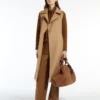 Sac marin moyen en tissu teddy, couleur camel Sac marin moyen en tissu teddy, couleur camel