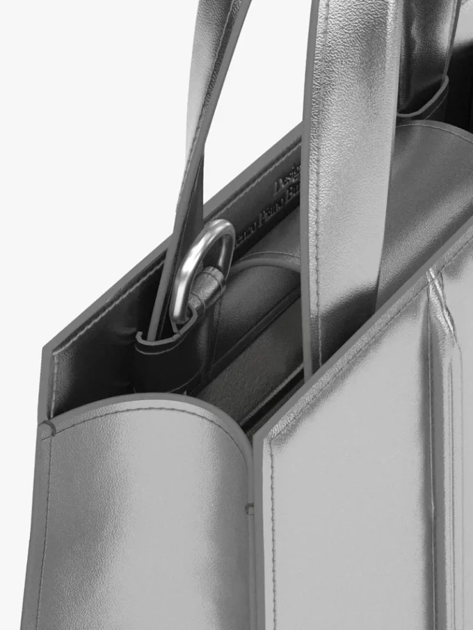 Sac Max Mara 2 – Nano, argenté Sac Max Mara 2 – Nano, argenté
