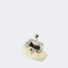 Sac Nano Pasticcino en cuir de mouton nappa, ivoire
