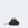 Sac Nano Pasticcino en cuir de mouton nappa, noir Sac Nano Pasticcino en cuir de mouton nappa, noir