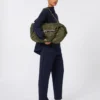 Sac Pasticcino extra-large en gabardine technique, vert sauge Sac Pasticcino extra-large en gabardine technique, vert sauge