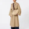 Sac Pasticcino extra-large rembourré en gabardine technique, beige Sac Pasticcino extra-large rembourré en gabardine technique, beige