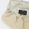 Sac Pasticcino moyen effet raphia, couleur tourterelle Sac Pasticcino moyen effet raphia, couleur tourterelle