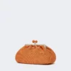 Sac Pasticcino moyen effet raphia, saumon