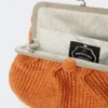 Sac Pasticcino moyen effet raphia, saumon
