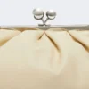 Sac Pasticcino moyen en cuir de mouton, ivoire Sac Pasticcino moyen en cuir de mouton, ivoire
