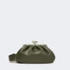 Sac Pasticcino moyen en cuir de mouton, vert foncé Sac Pasticcino moyen en cuir de mouton, vert foncé