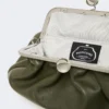 Sac Pasticcino moyen en cuir de mouton, vert foncé Sac Pasticcino moyen en cuir de mouton, vert foncé