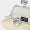 Sac Pasticcino moyen en cuir nappa brillant, ivoire Sac Pasticcino moyen en cuir nappa brillant, ivoire