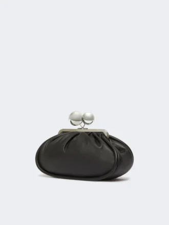 Sac Pasticcino moyen en cuir nappa brillant, noir Sac Pasticcino moyen en cuir nappa brillant, noir