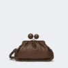 Sac Pasticcino moyen en cuir nappa, marron Sac Pasticcino moyen en cuir nappa, marron